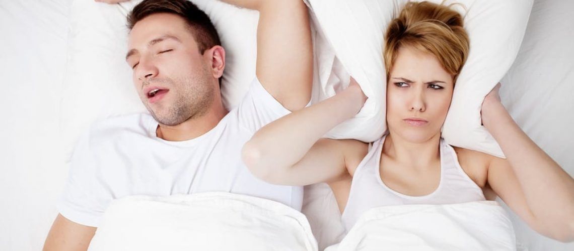 Sleep Apnea Snoring Couple